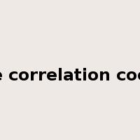 multiple correlation coefficient是什么意思