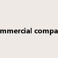 commercial company是什么意思