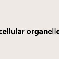 cellular organelle是什么意思