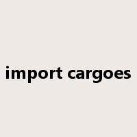 import cargoes是什么意思