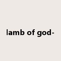 lamb of god-是什么意思