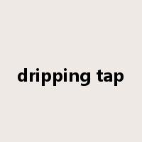 dripping tap是什么意思