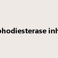 phosphodiesterase inhibitor是什么意思