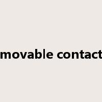 movable contact是什么意思