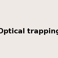 Optical trapping是什么意思