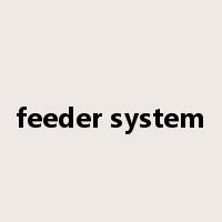 feeder system是什么意思