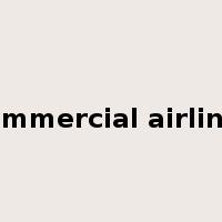 commercial airliner是什么意思