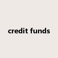 credit funds是什么意思