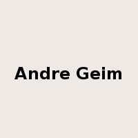 Andre Geim是什么意思