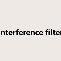 interference filter是什么意思