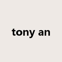 tony an是什么意思