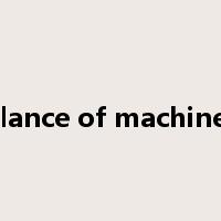 balance of machinery是什么意思