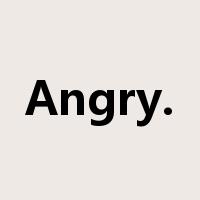 Angry.是什么意思