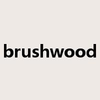 brushwood是什么意思