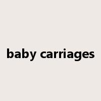 baby carriages是什么意思