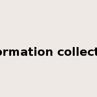information collection是什么意思