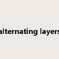 alternating layers是什么意思