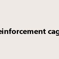 reinforcement cage是什么意思