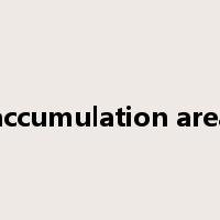 accumulation area是什么意思