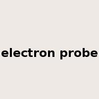 electron probe是什么意思
