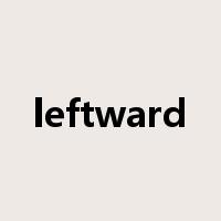 leftward是什么意思