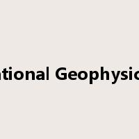 International Geophysical Year是什么意思