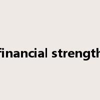 financial strength是什么意思