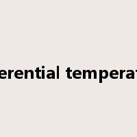 differential temperature是什么意思
