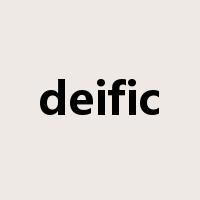 deific是什么意思