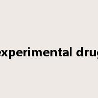 experimental drug是什么意思