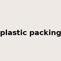 plastic packing是什么意思