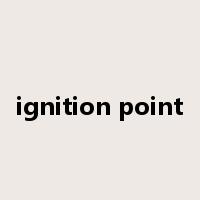 ignition point是什么意思