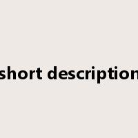 short description是什么意思