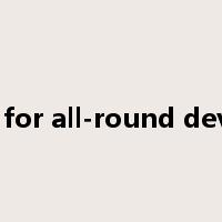 education for all-round development是什么意思
