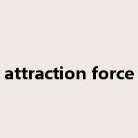 attraction force是什么意思