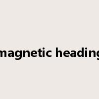 magnetic heading是什么意思