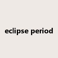 eclipse period是什么意思