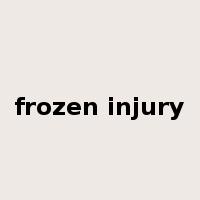 frozen injury是什么意思
