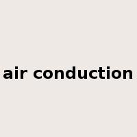 air conduction是什么意思