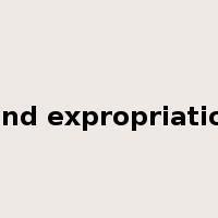 land expropriation是什么意思