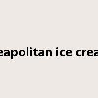 Neapolitan ice cream是什么意思