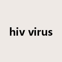 hiv virus是什么意思