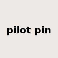pilot pin是什么意思