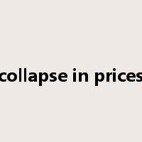 collapse in prices是什么意思