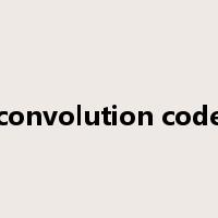 convolution code是什么意思