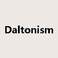 Daltonism是什么意思