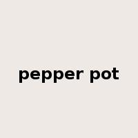 pepper pot是什么意思