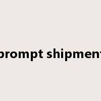 prompt shipment是什么意思