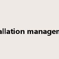 installation management是什么意思