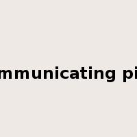 communicating pipe是什么意思